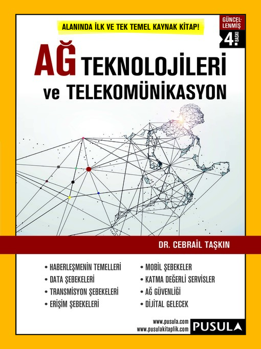 Title details for Ağ Teknolojileri ve Telekomünikasyon by Cebrail Taşkın - Available